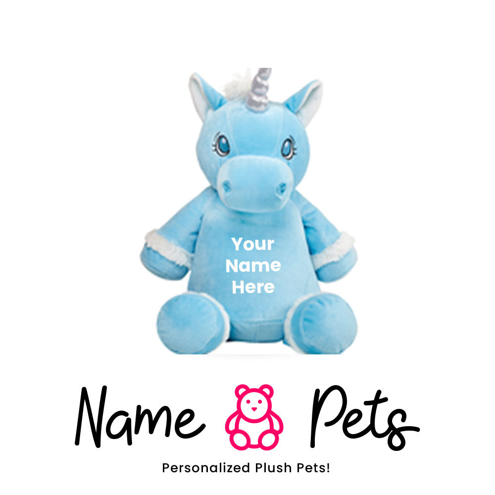 Unicorn-Blue Name Pet