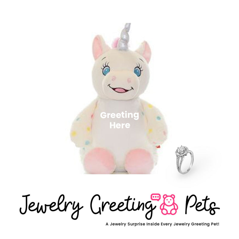 Unicorn-Multi Jewelry Greeting Pet