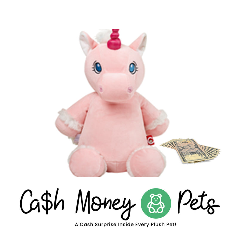 Unicorn-Pink Cash Money Pet