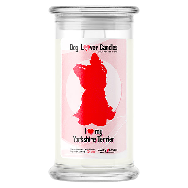 Yorkshire Terrier Dog Lover Candle