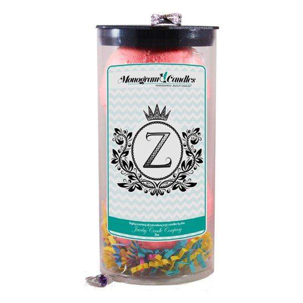 Letter Z | Monogram Bath Bombs-Jewelry Bath Bombs-The Official Website of Jewelry Candles - Find Jewelry In Candles!