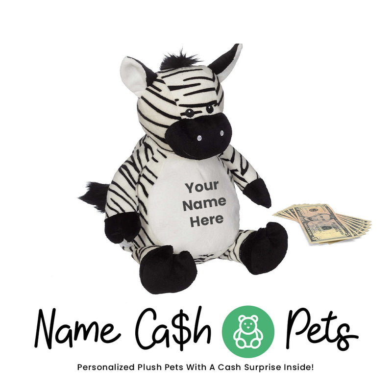 Zebra Name Cash Pet
