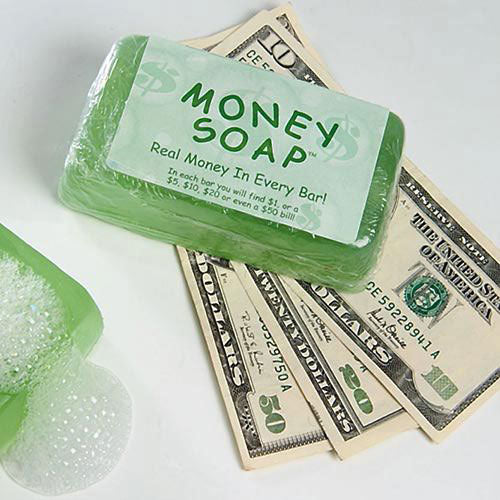 lavender and chamomile money soaps