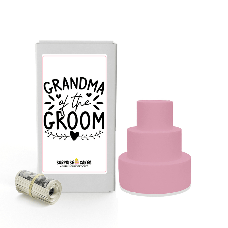 Grandma of the Groom | Wedding Surprise Cash Cakes
