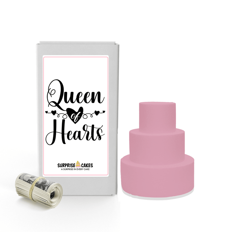 Queen of Hearts | Wedding Surprise Cash Cakes